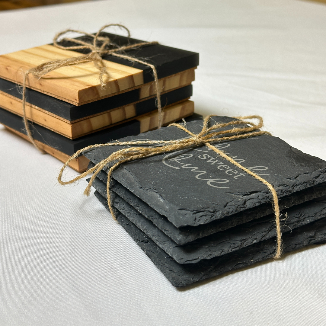 Wood/Epoxy Coasters