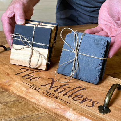 Wood/Epoxy Coasters